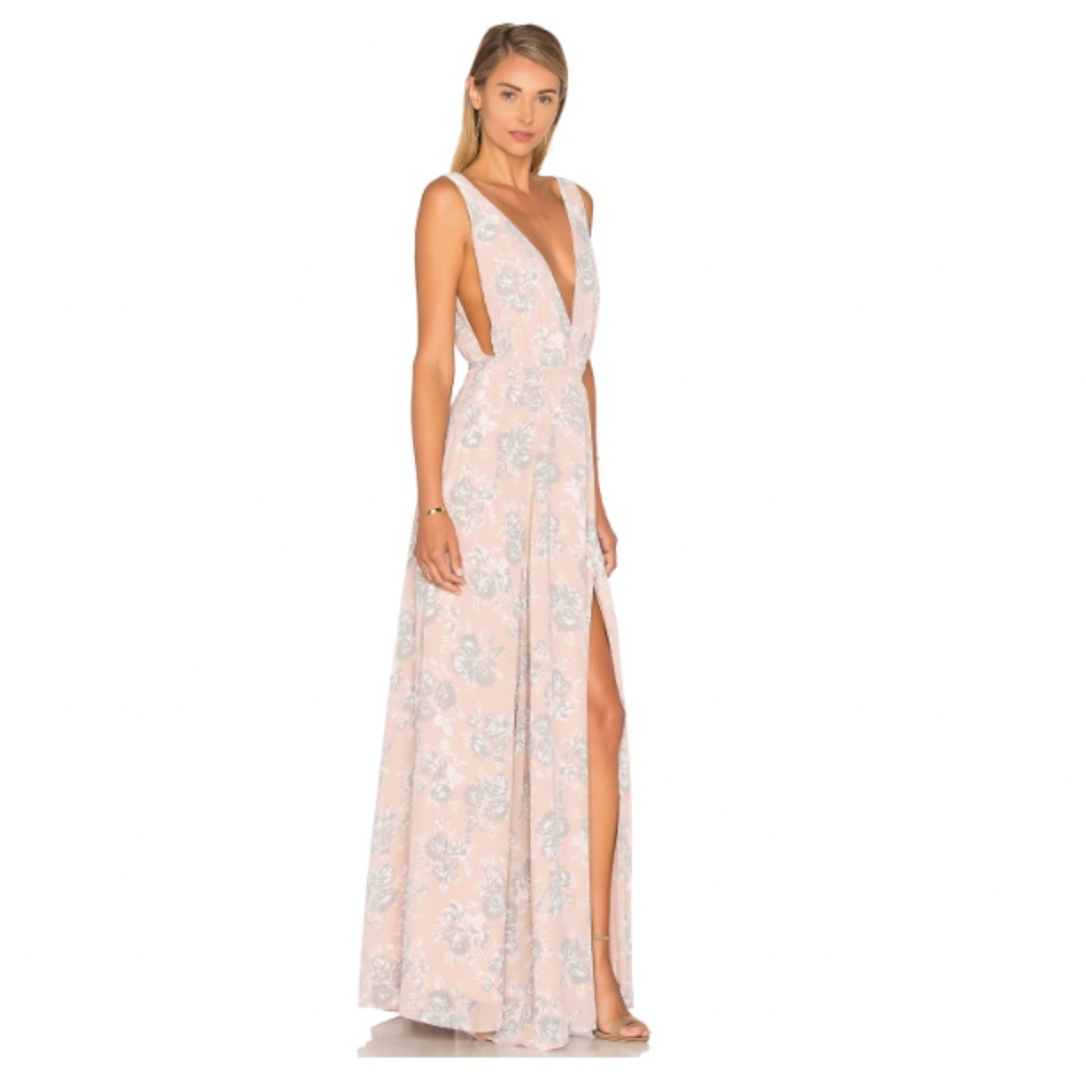 Lovers + Friends Leah Dress - pink floral